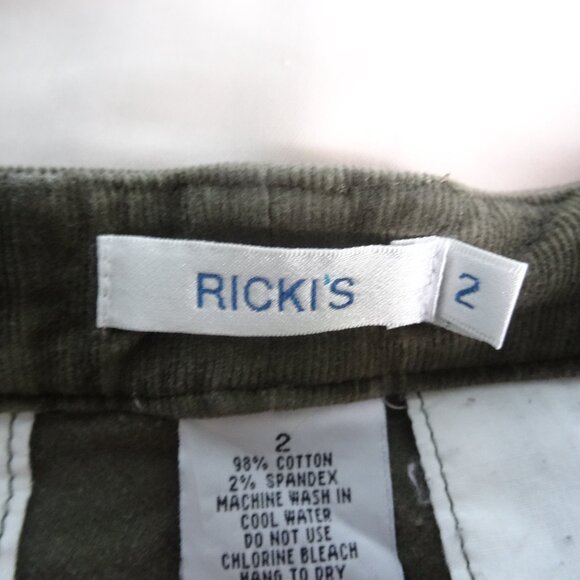 womens Ricki's size 2 distressed flared skirt - Picture 2 of 6